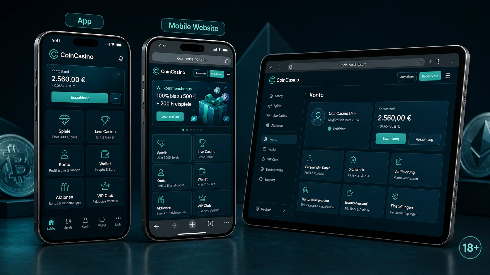 Gibt es eine CoinCasino App?