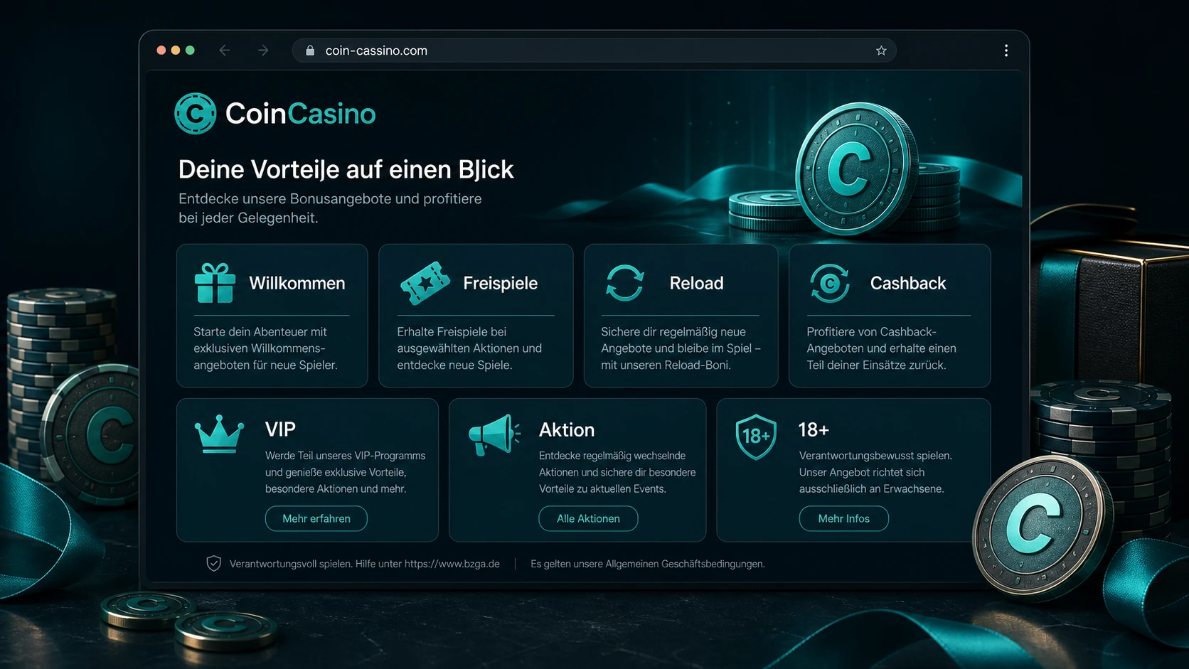 Welche CoinCasino Bonus Angebote stehen zur Verfügung?