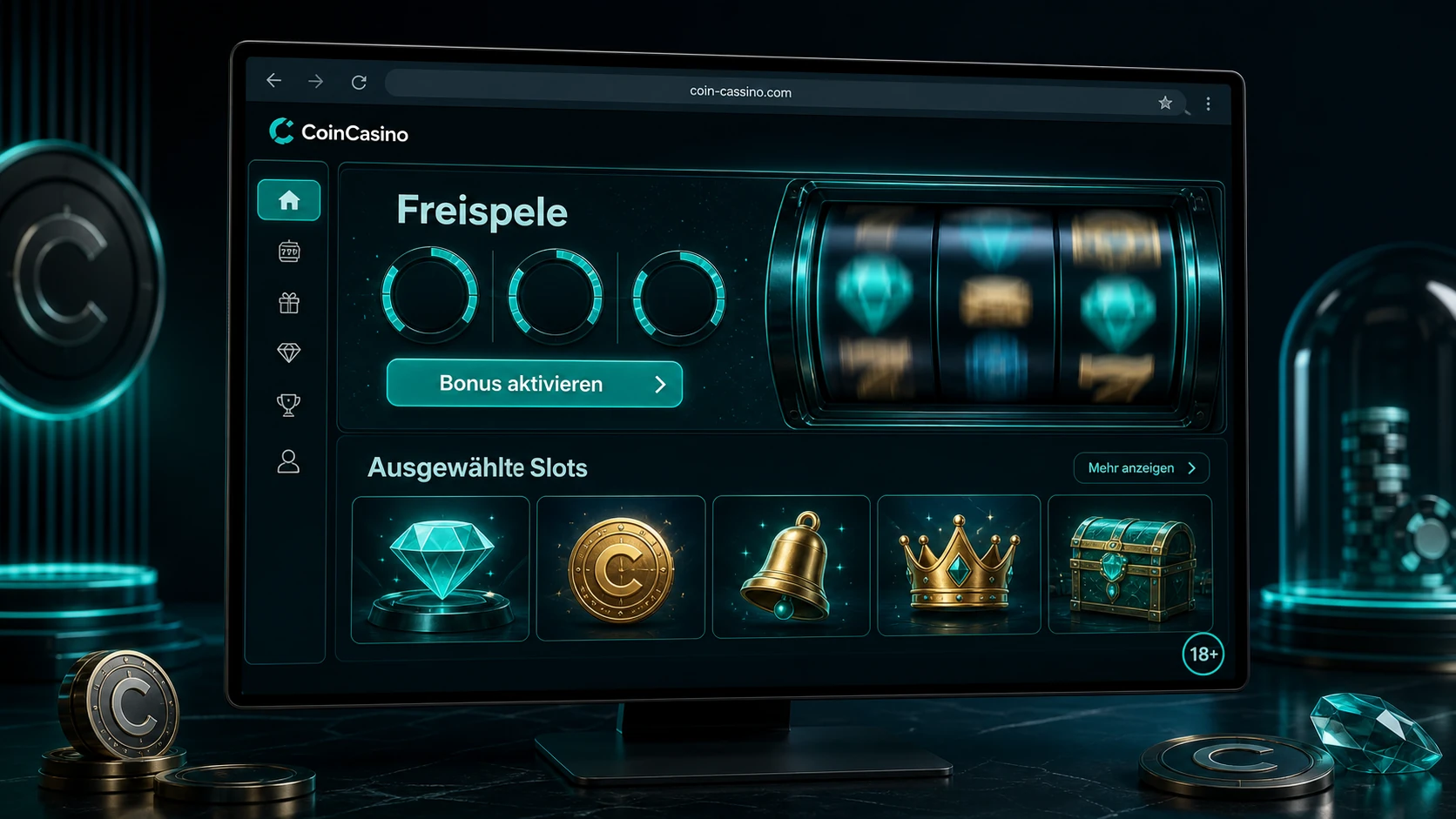 CoinCasino Freispiele und Freispiele Bonus