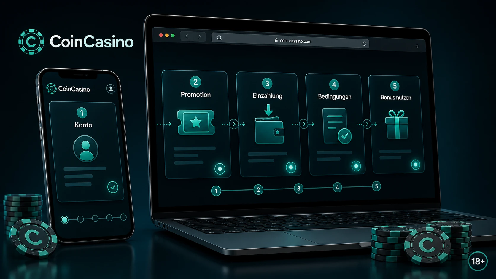 So aktivieren Sie den CoinCasino Bonus